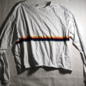 brandy Melville white long sleeve